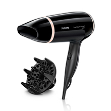 PHILIPS 1600W ESSENTIAL CARE TRAVEL HAIR DRYER